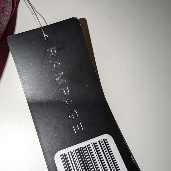 Rampage Faux Leather Pink Purse ... NWT - Picture 11 of 12